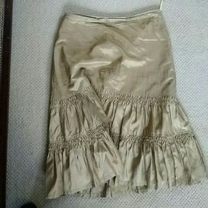 Bannana Republic silk skirt.